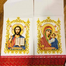 Рушник на ікони з іконами
